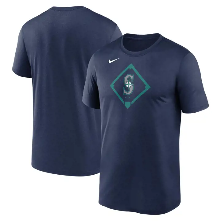 T-shirt Seattle Mariners MLB Dri-Fit Icon Diamond BLEU MARINE