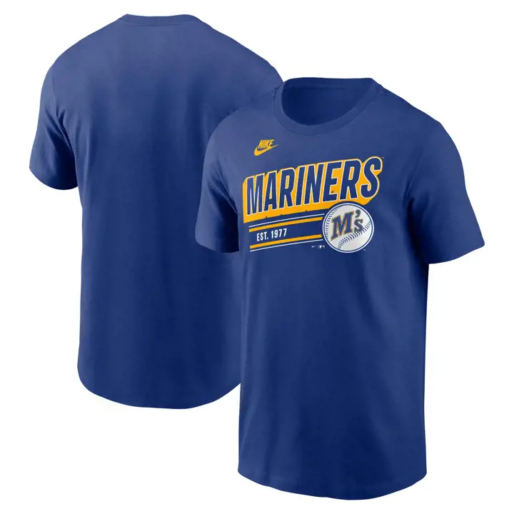 T-shirt rétro Seattle Mariners MLB Coop Retro Knockout RBL