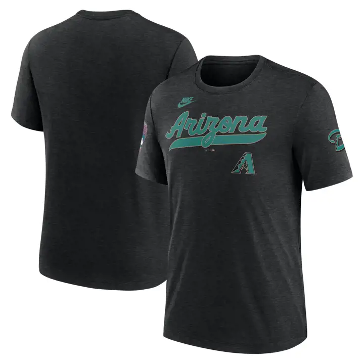 Arizona Diamondbacks MLB Nike Coop Eras Triblend T-shirt  BL
