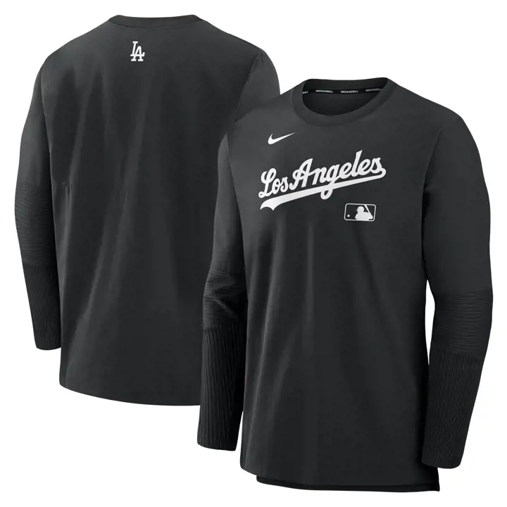 Los Angeles Dodgers MLB AC DF Joueur Pull-Over BLK