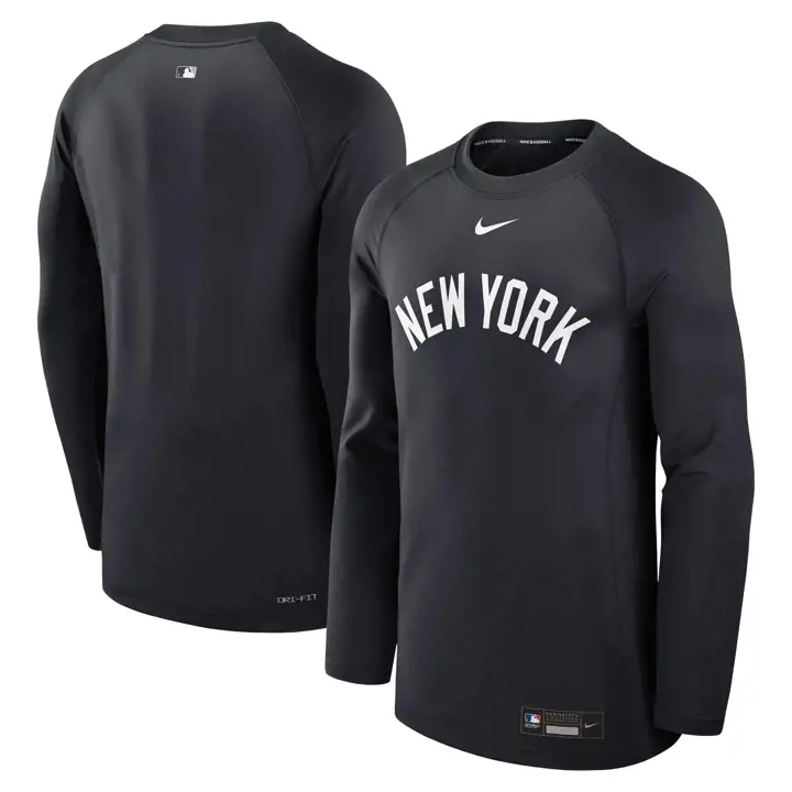 New York Yankees MLB AC DF Game Time PO Crew BLEU MARINE