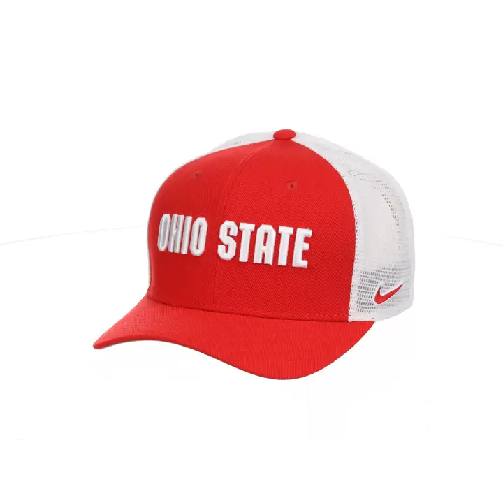 Ohio State Buckeyes NCAA NK Coaches Trucker Rouge