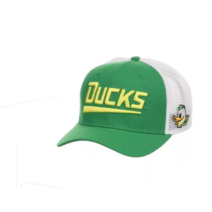 Oregon Ducks NCAA NK Coaches Trucker Vert