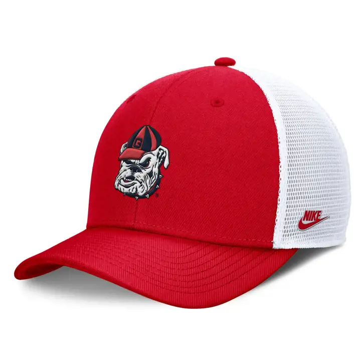 Georgia Bulldogs NCAA NK Vault Futura Trucker Rouge