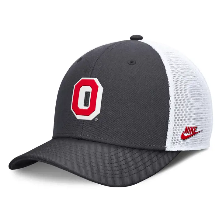 Ohio State Buckeyes NCAA NK Vault Futura Trucker Anthracite