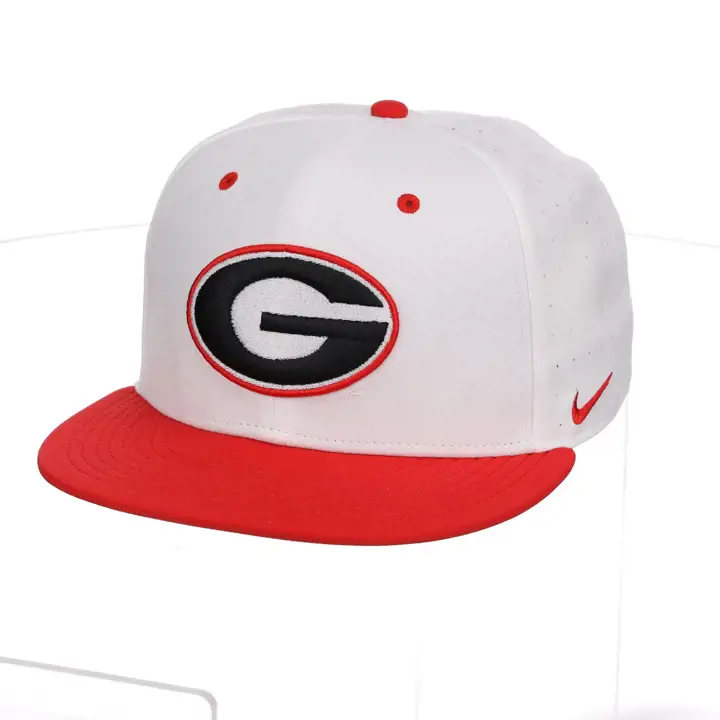 Georgia Bulldogs NCAA NK 2 tons de baseball ajusté Bch/Rouge