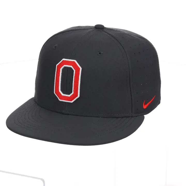 Ohio State Buckeyes NCAA NK OF Casquette ajustée Anthracite de baseball