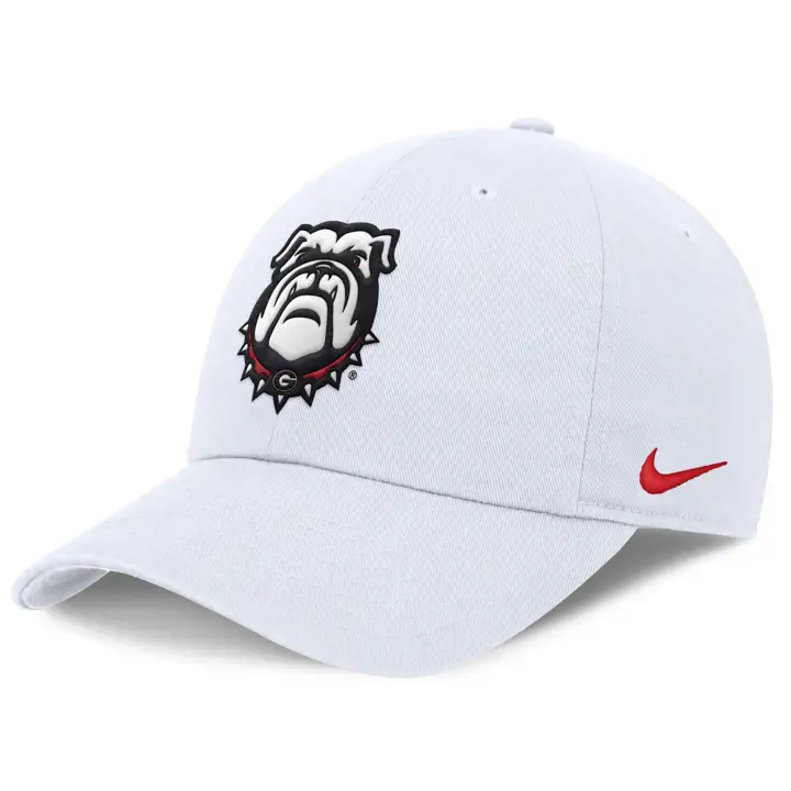 Georgia Bulldogs NCAA NK DF Unstructured Core Easy Wht