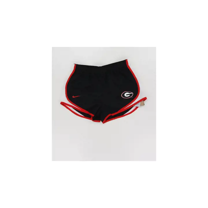 Short de sport Tempo 25 BLK NCAA pour femme Georgia Bulldogs