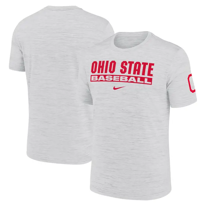 T-Shirt Ohio State Buckeyes NCAA Velocity 24 Baseball BLC