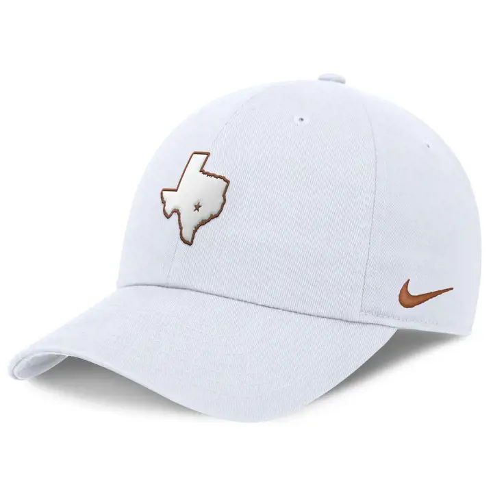 Texas Longhorns NCAA NK DF Unstructured Core Easy Wht