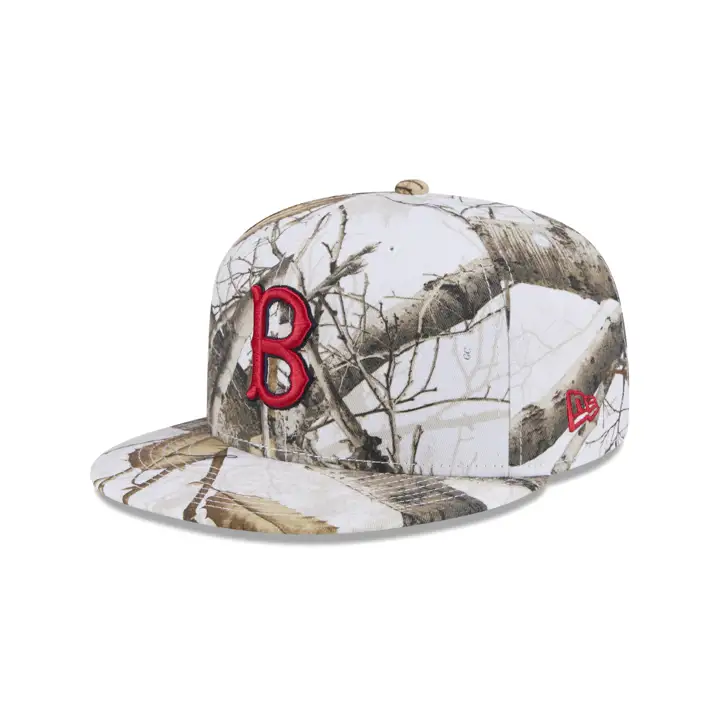 CASQUETTE 59FIFTY MLB REALTREE CAMO/CAMO/BLEU DES BOSTON RED SOX