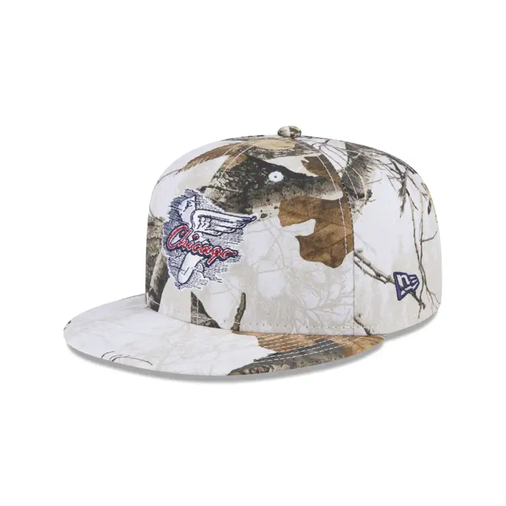 CHICAGO WHITE SOX MLB BLANC REALTREE 59FIFTY CAMO/CAMO/ROUGE