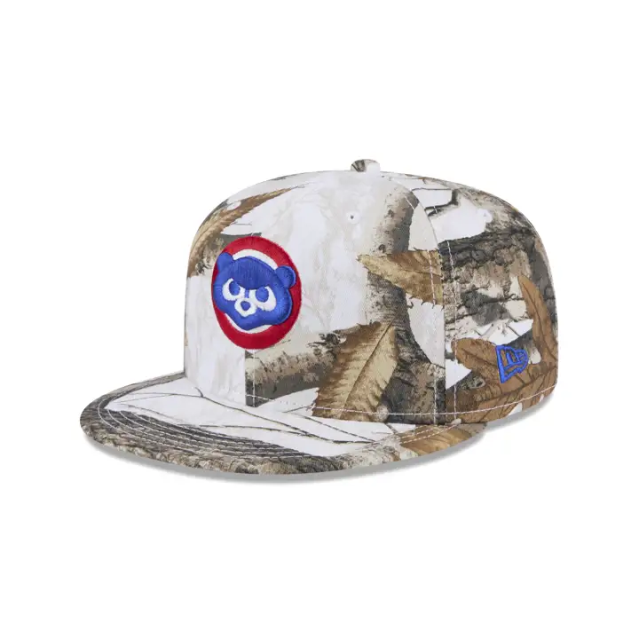 CASQUETTE CHICAGO CUBS MLB BLANCHE REALTREE 59FIFTY CAMO/CAMO/ROUGE