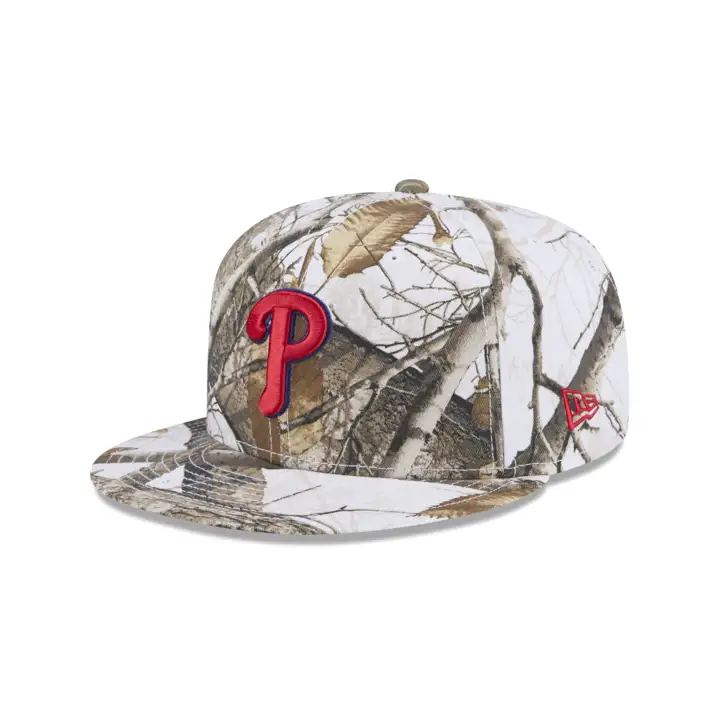 PHILADELPHIA PHILLIES MLB BLANC REALTREE 59FIFTY CAMO/CAMO/G