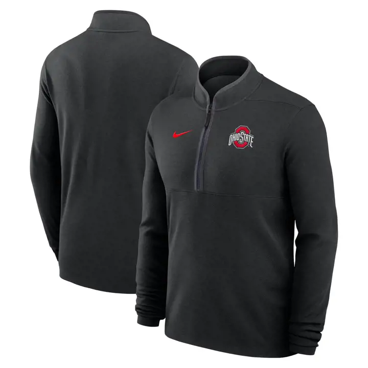 Ohio State Buckeyes NCAA Victory 1/2 Zip 25 BLK