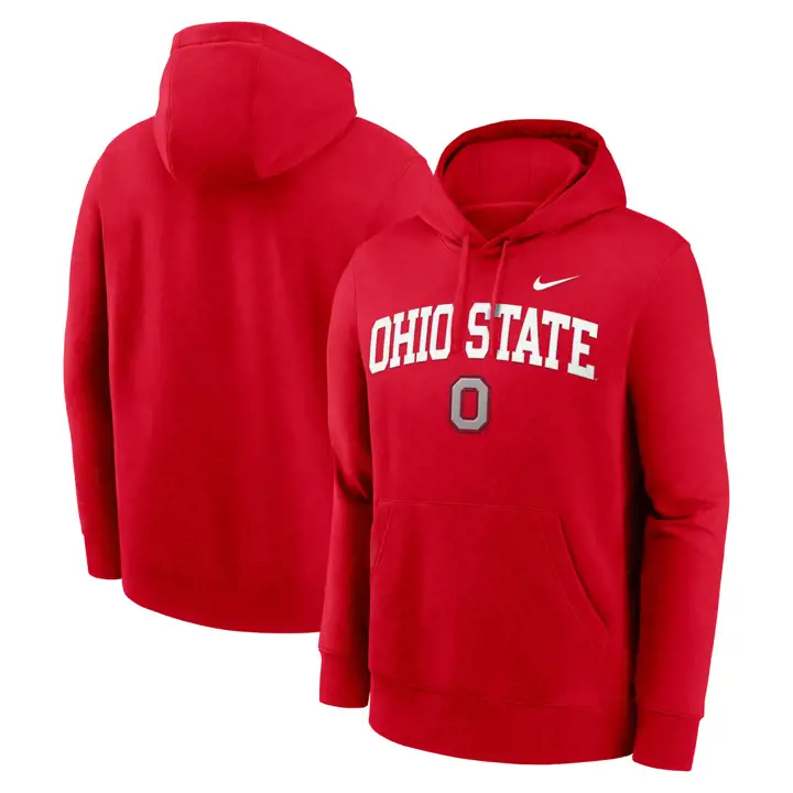 Sweat à capuche polaire Ohio State Buckeyes NCAA brodé 25 R