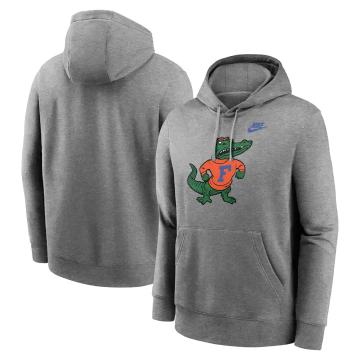 Sweat à capuche en polaire Legacy Club des Florida Gators NCAA Alt 25 GRIS
