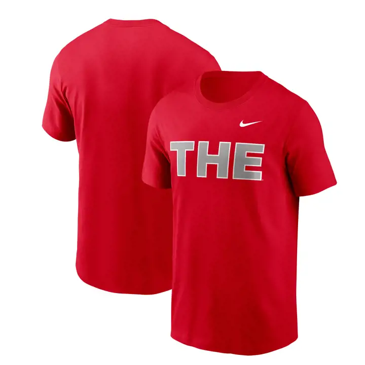T-shirt écarlate THE OHIO STATE Buckeyes de l'Ohio