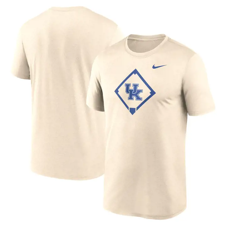 T-shirt icône de baseball légende NCAA Kentucky Wildcats 25 Natur