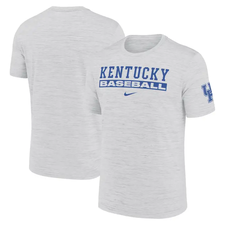 T-shirt d'entraînement de baseball NCAA Velocity Kentucky Wildcats 25