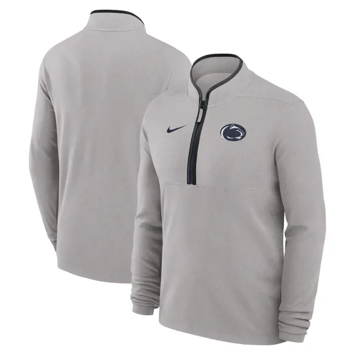 Haut Penn State Nittany Lions NCAA 1/2 zip victoire Gry