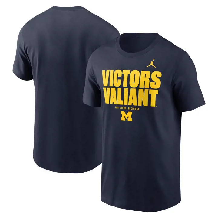 T-shirt Marine Michigan Wolverines NCAA Mantra