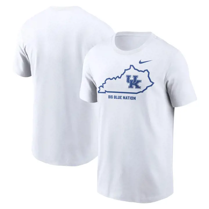 Kentucky Wildcats NCAA T-shirt État Local Blc