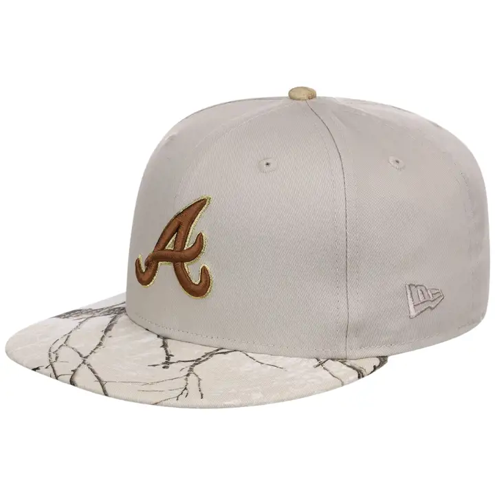 Braves MLB Arctic Real Tree 59FIFTY Stone/ wht/ kgrn 150ÈME A