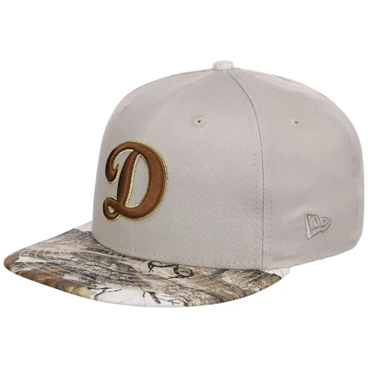 Dodgers MLB Arctic Real Tree 59FIFTY Stone/ wht/ kgrn 40e A