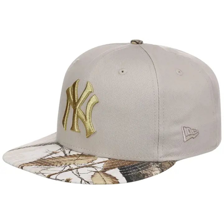 Yankees MLB Arctic Real Tree 59FIFTY Pierre/blanc/vert kaki 50ème ANNIV.