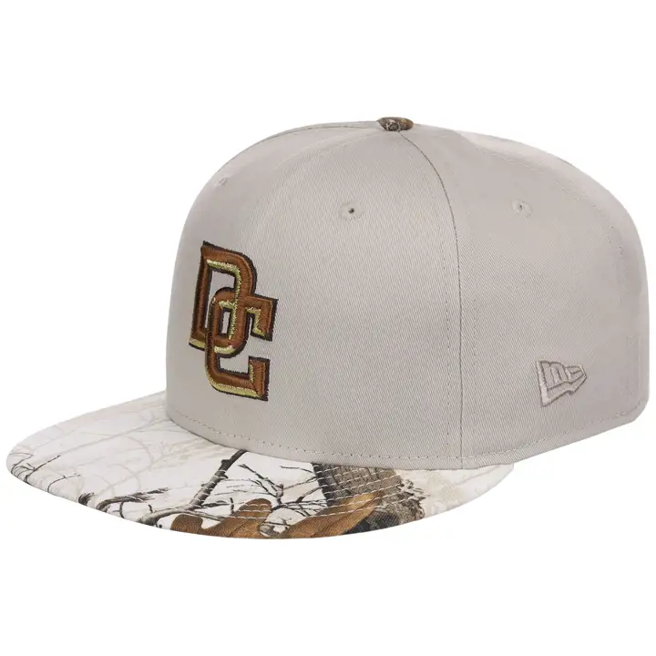 Nationals MLB Arctic Real Tree 59FIFTY Pierre/blanc/vert kaki