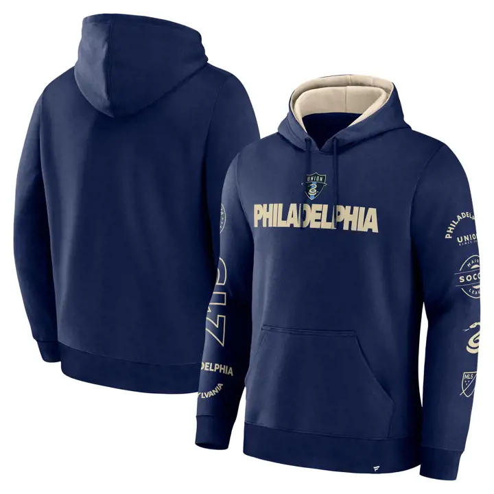 Philadelphia Union MLS Penalty Kick Legacy Hood BLEU MARINE