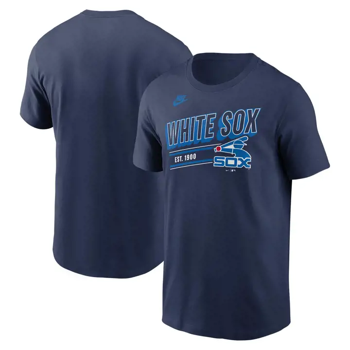T-shirt rétro Chicago White Sox MLB Coop - Marine