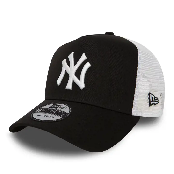 New York Yankees CASQUETTE TRUCKER ENFANT BASIC noir/blanc