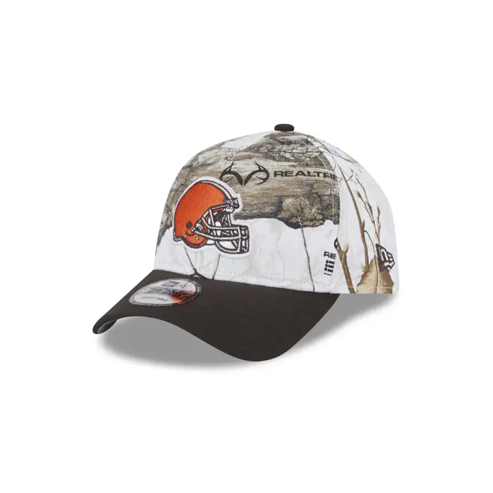 CLEVELAND BROWNS NFL BLANC REALTREE AF 9FORTY forêt/ marron/