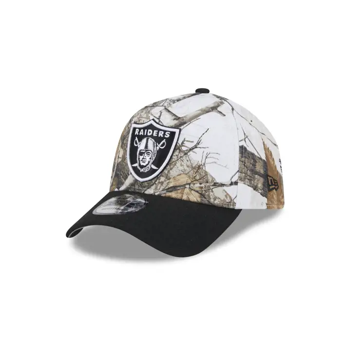 LAS VEGAS RAIDERS NFL BLANC REALTREE AF 9FORTY camouflage/ noir