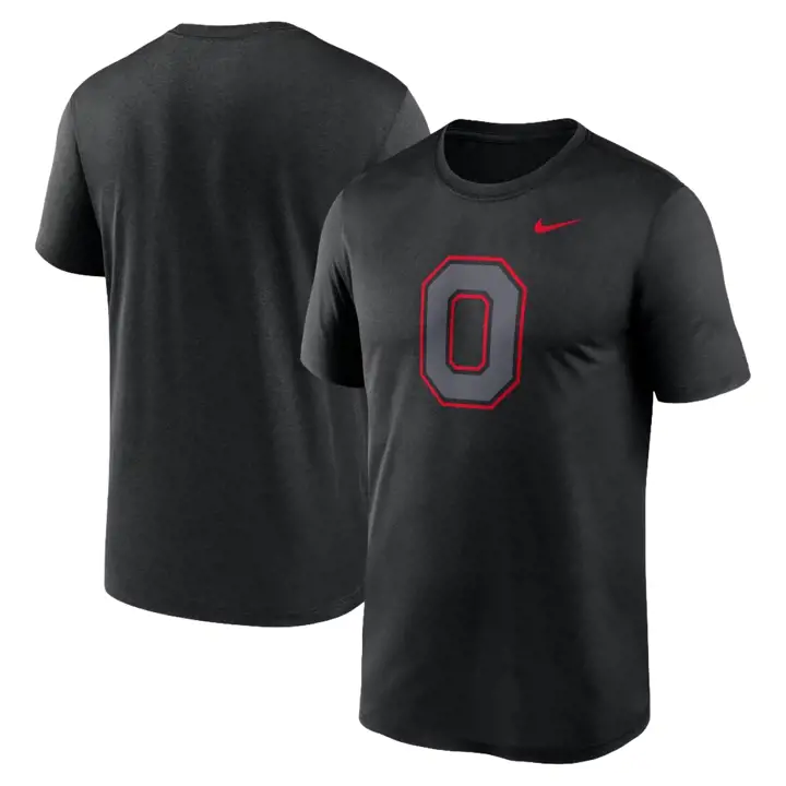 T-shirt Logo Pop de la Légende des Ohio State Buckeyes - noir