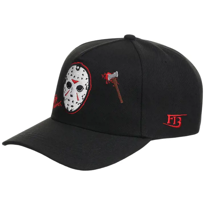 VENDREDI 13 PANNEAU 5 CASQUETTE A-FRAME SNAP NOIR