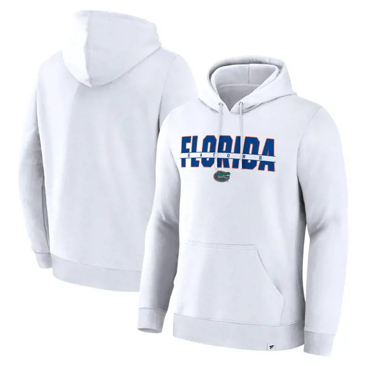 Sweat à capuche Legacy NCAA Florida Gators 25 BLANC