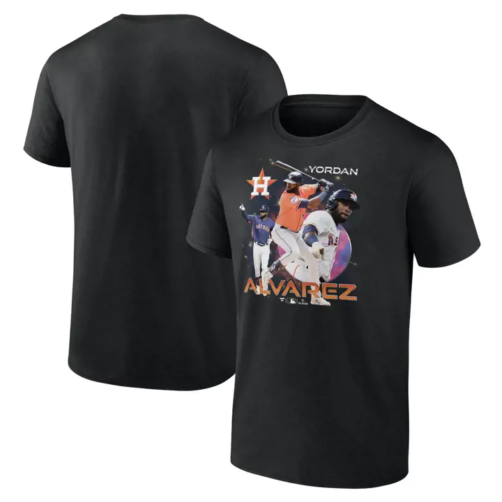 T-Shirt Yordan Alvarez Houston Astros MLB Joueur Notorious III
