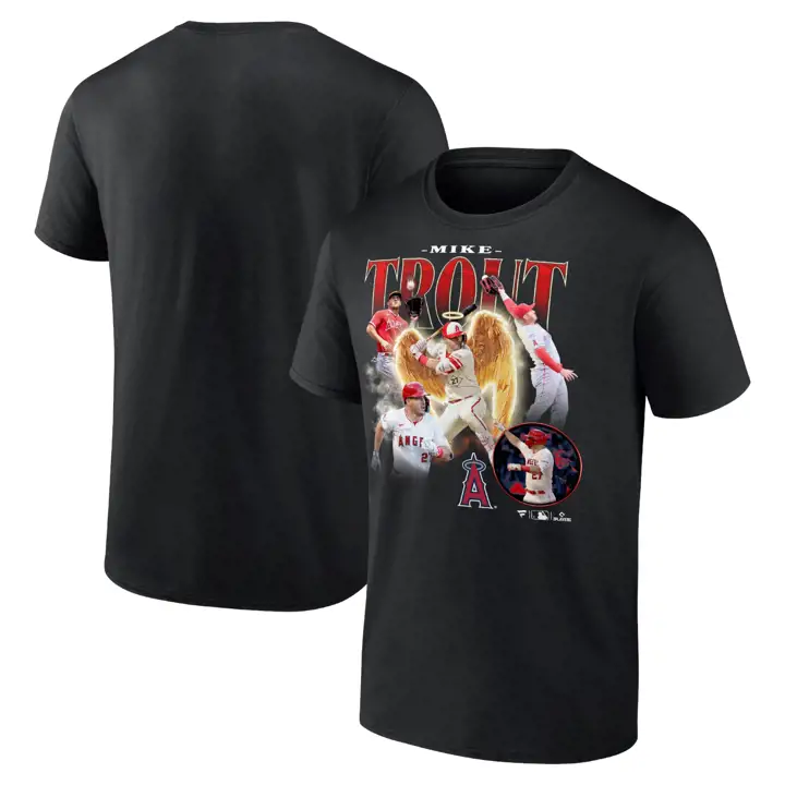 Los Angeles Angels MLB T-shirt III Joueur Célèbre Mike Trout