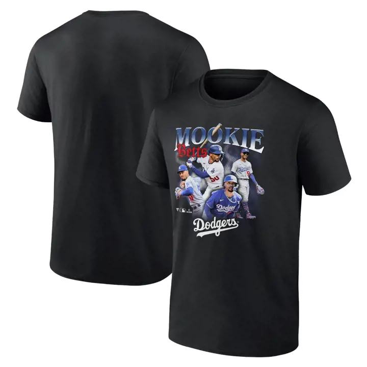 T-shirt Los Angeles Dodgers MLB Notorious Player III Mookie