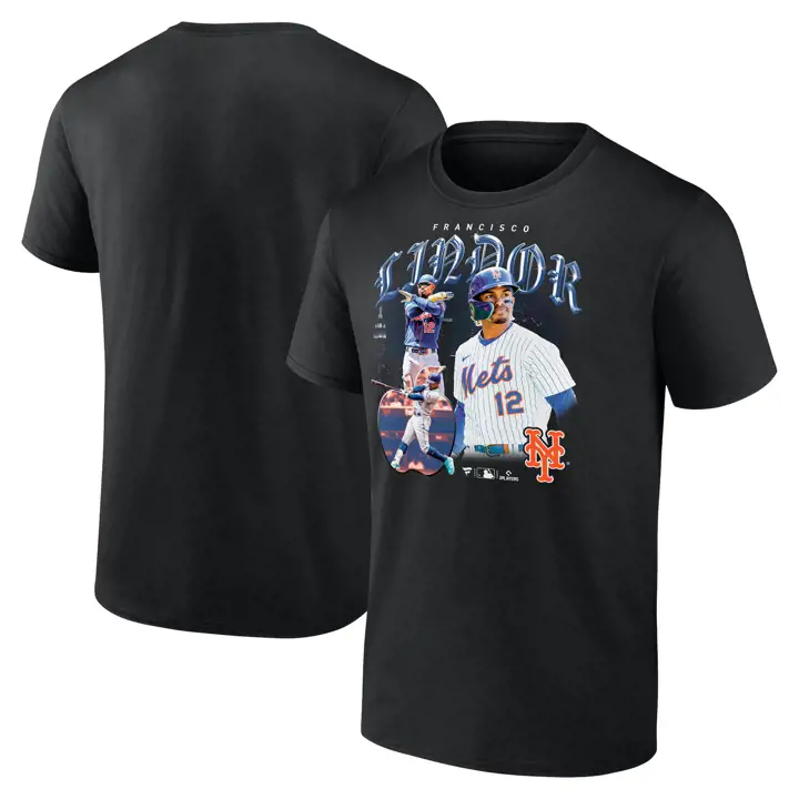 T-shirt III joueur notoire MLB New York Mets Francisco Lin