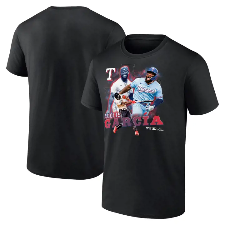 T-shirt de joueur des Texas Rangers MLB Notorious III Adolis García