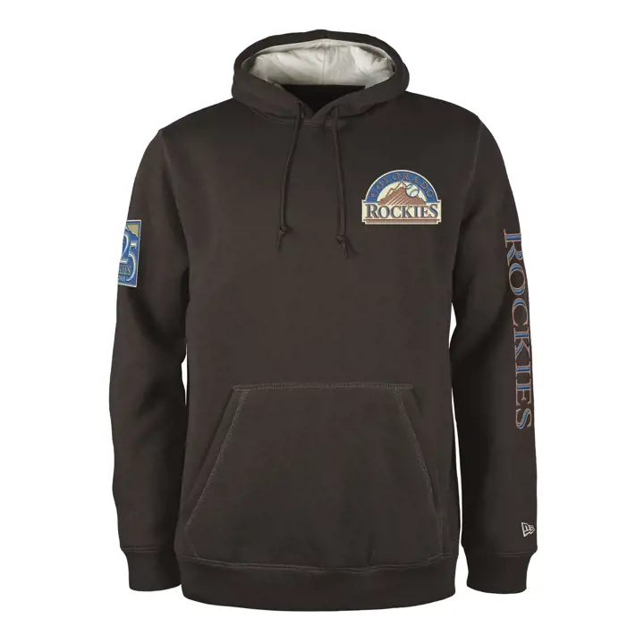 COLORADO ROCKIES MLB NE Sweat à capuche coloré Fall Classic BRN