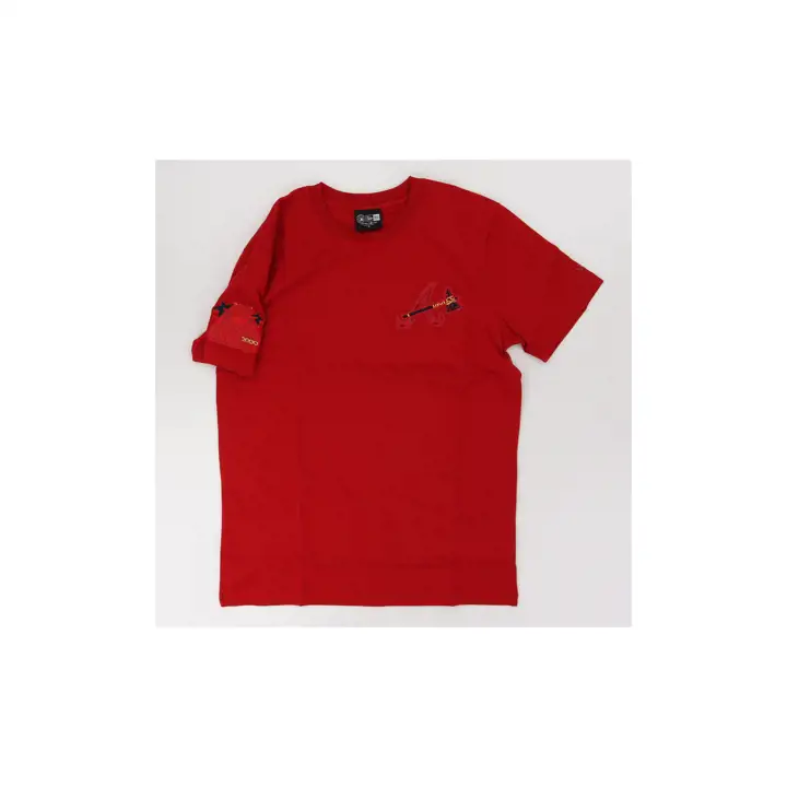 T-shirt Atlanta Braves MLB NE ATL Drop Pop ROUGE