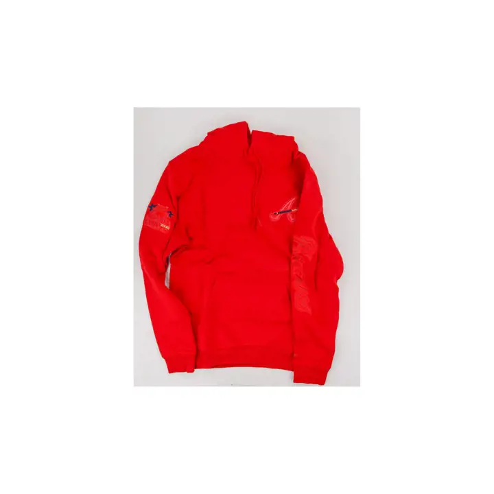 Sweat à capuche Atlanta Braves MLB NE ATL Drop Pop ROUGE