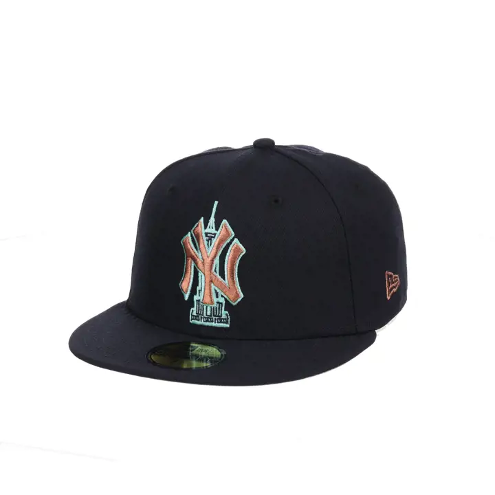 New York Yankees MLB Empire State of Mind 59FIFTY Marine/ Marine