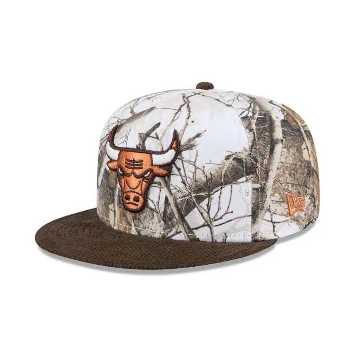 Chicago Bulls NBA Arctic Real Tree 59FIFTY CAMO/BRN/DKGRN